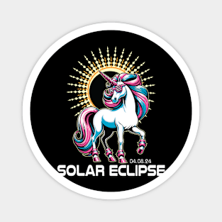 Solar Eclipse Unicorn Magnet